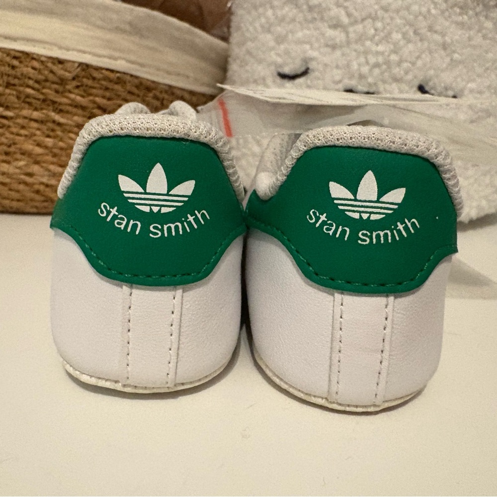 Adidas Originals Baby Stan Smith Crib Shoes - White 5k